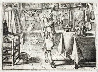 Kornwäsche, Illustration aus 